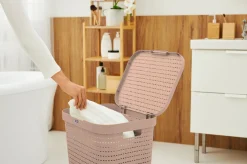Rotho Wäschesammler 55 Liter COUNTRY* Wäschekörbe|Wäschebehälter