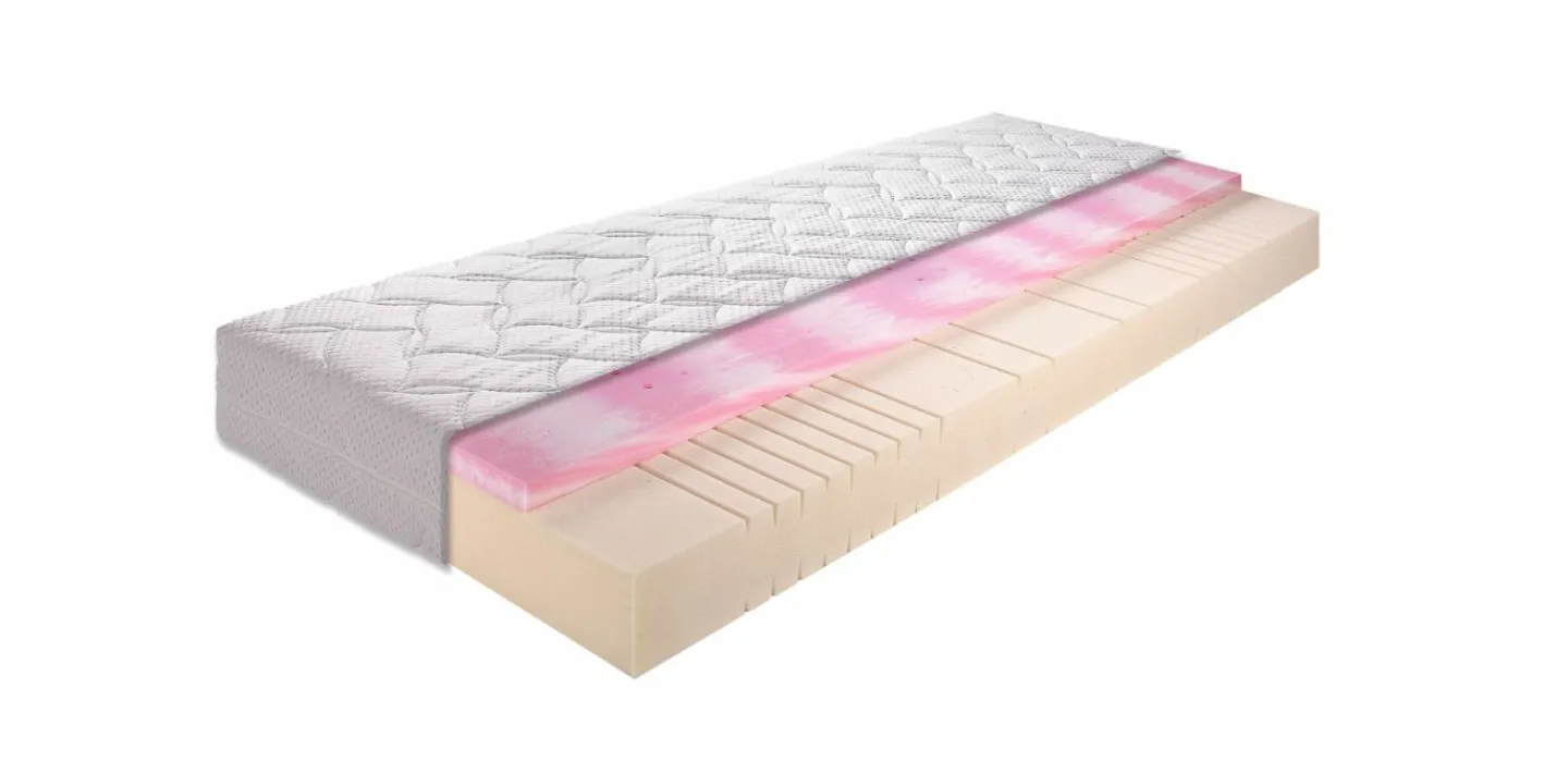 BRECKLE 5-Zonen-Kaltschaummatratze 90x200 cm ALLMED Gel 1000* Kaltschaummatratzen